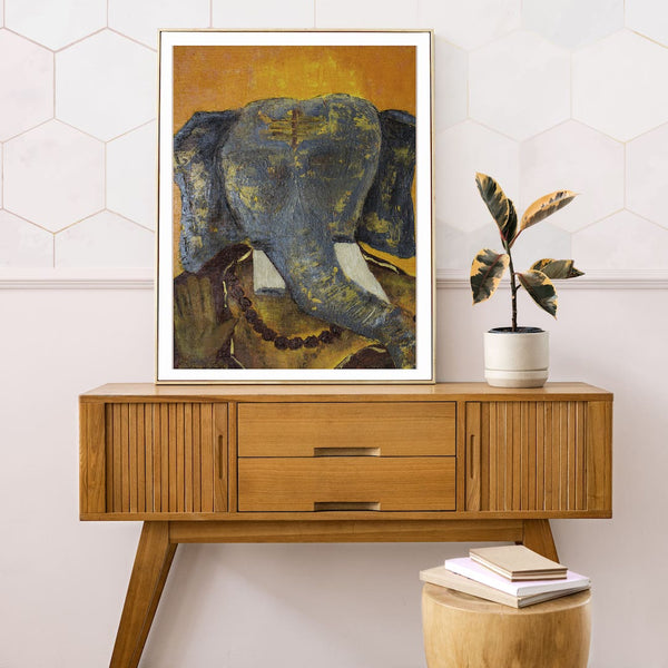 "Ganesha Artwork Painting by Anurag Anand For Home Wall Art"