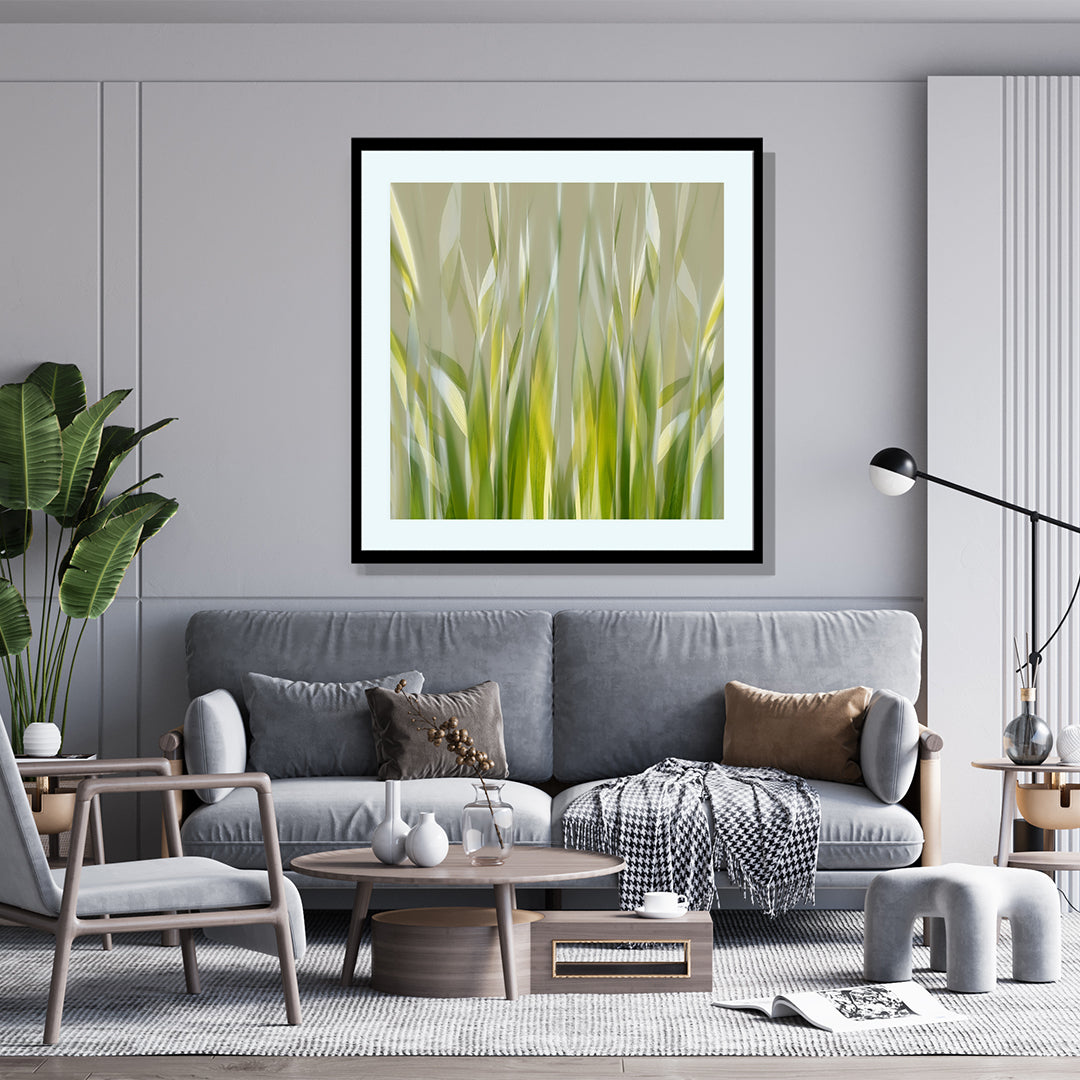 "Ribbons of Grass Artwork Painting By Nel Telson"