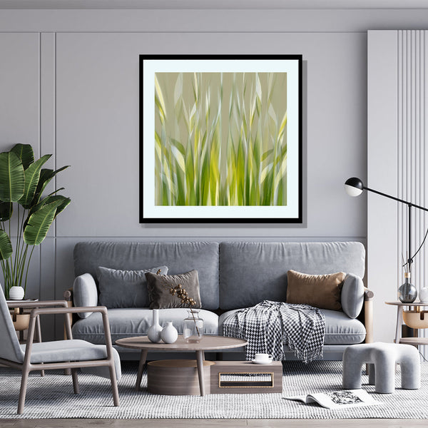 "Ribbons of Grass Artwork Painting By Nel Telson"