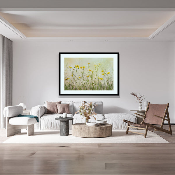 "Flower of the Dawn Artwork Painting By Nel Telson"