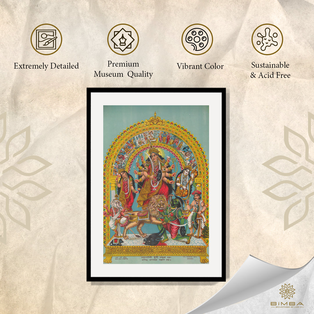 "Raja Ravi Varma Artwork Painting - Sakunthala Pathralekhan"