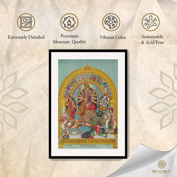 "Raja Ravi Varma Artwork Painting - Sakunthala Pathralekhan"
