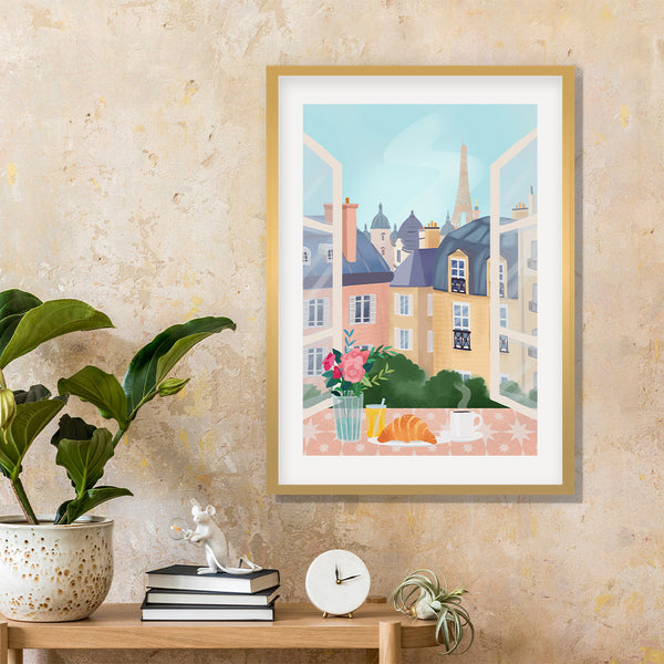 "Paris Petra Lidze Painting Artwork For Home Wall Decor"
