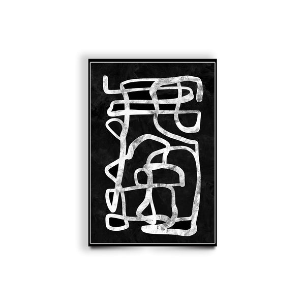 "Premium Line Work Abstract Wall Art Painting For Home Wall Decor"