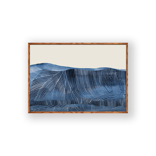 "Premium Waves Abstract Wall Art Painting For Home Wall Decor"