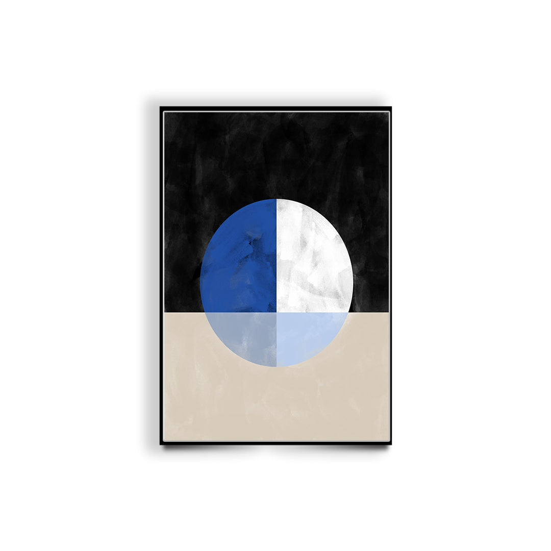 "Premium Aspectratio Indigo 30 Abstract Wall Art Painting For Home Wall Decor"