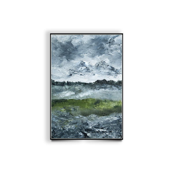 "Premium Glacier Abstract Wall Art Painting For Home Wall Decor"