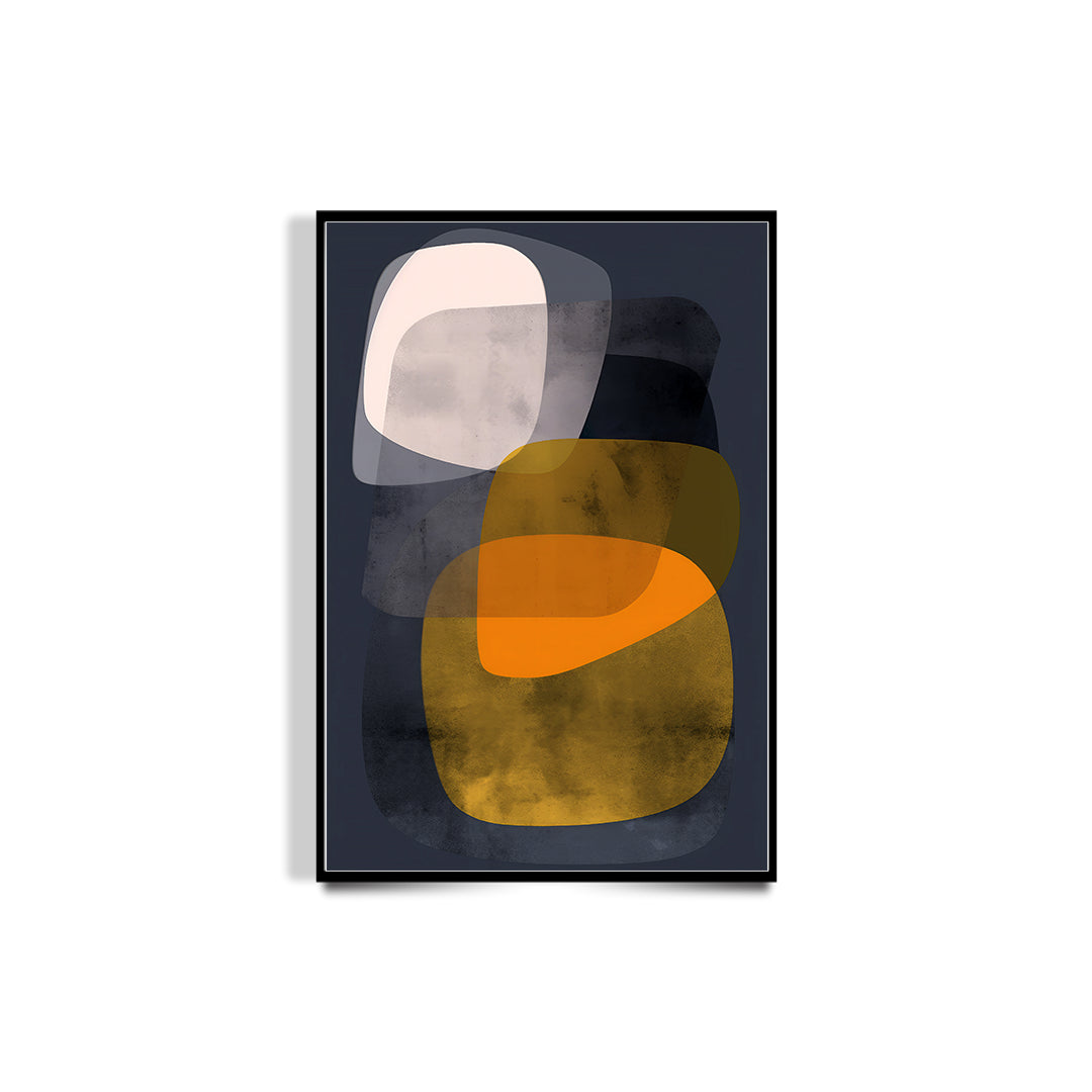 "Premium Minimal Shapes Abstract Wall Art Painting For Home Wall Decor"