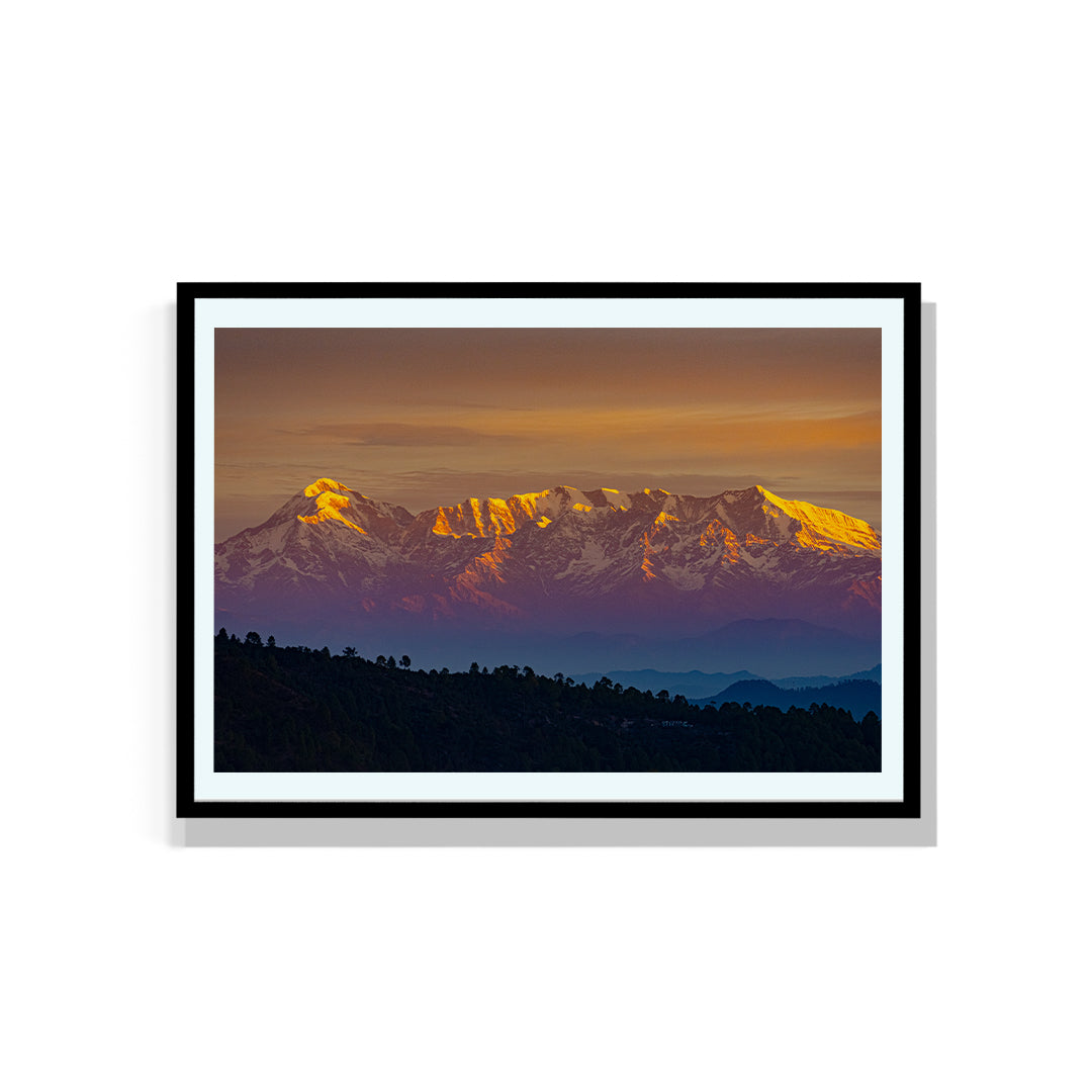 Soar high like the Himalayas By Avinash Singh Artwork Painting For Living Space Wall Decor