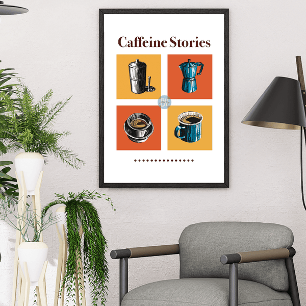 Caffe Painting by Bharath For Home Wall Decor