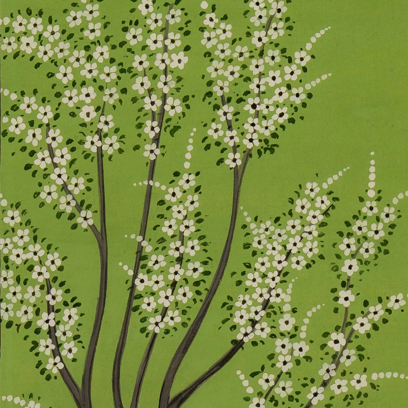 Ram Darbar in Kangra Style Handmade Painting