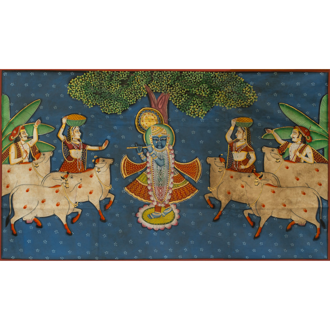 Rajbogh Swaroop Handmade Painting For Home Wall Decor