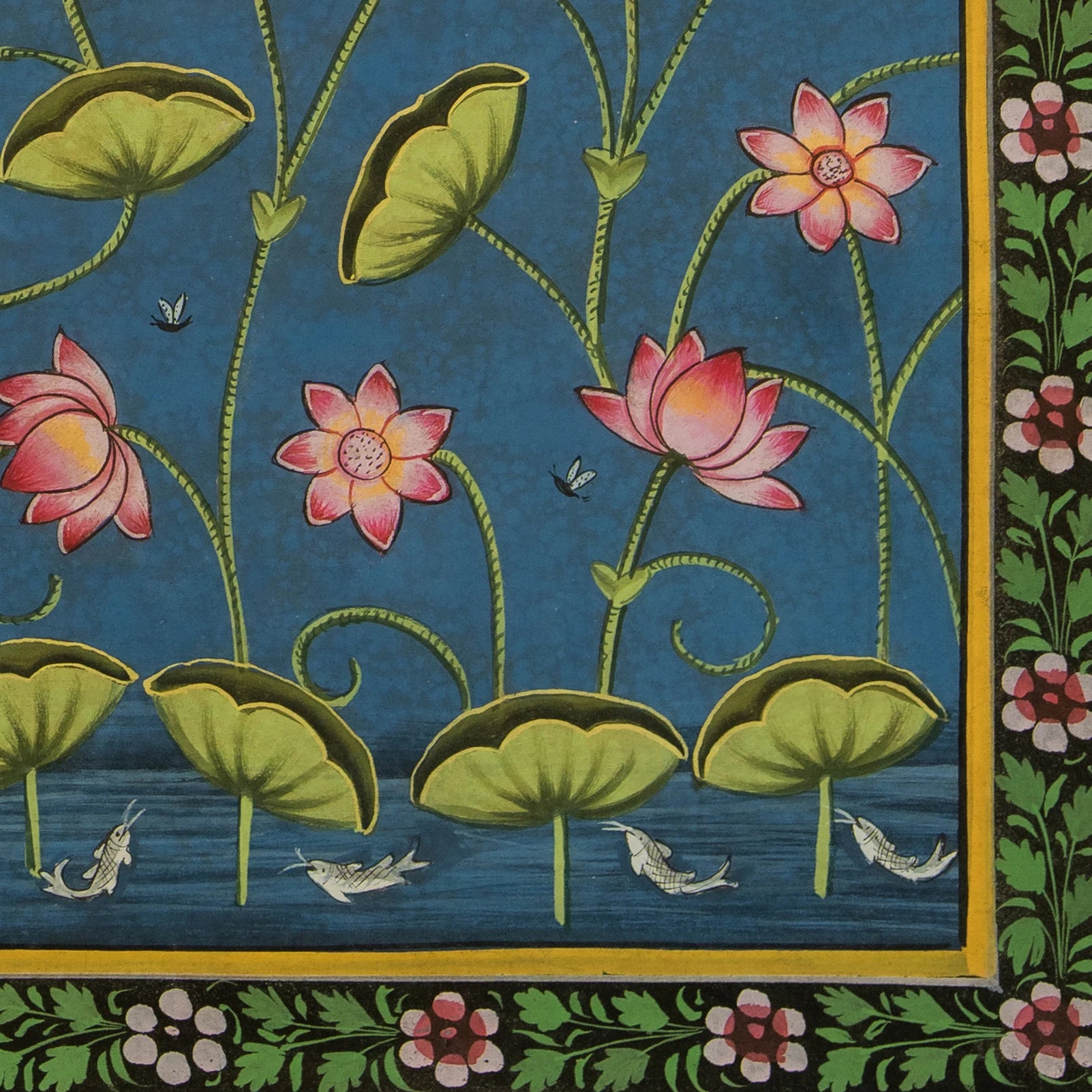 Kamal Talai Pichwai Handmade Painting (1)