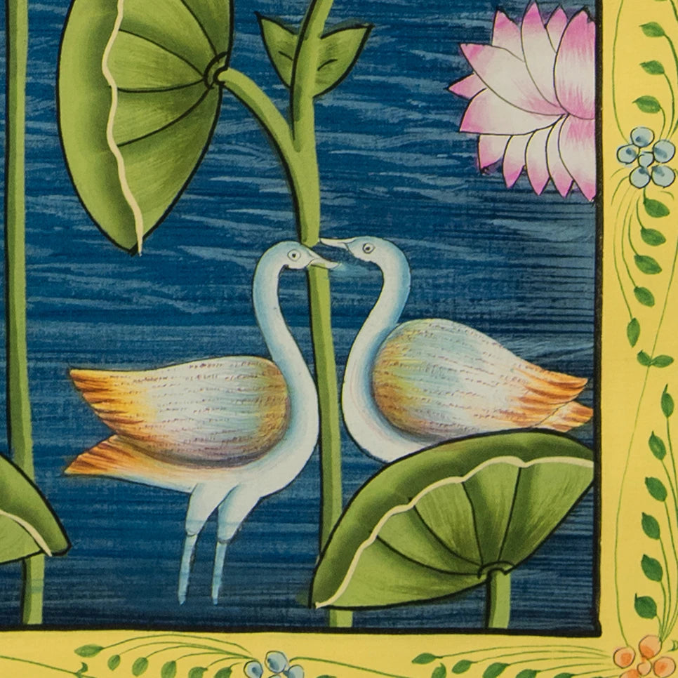 Kamal Talai Pichwai Handmade Painting (2)