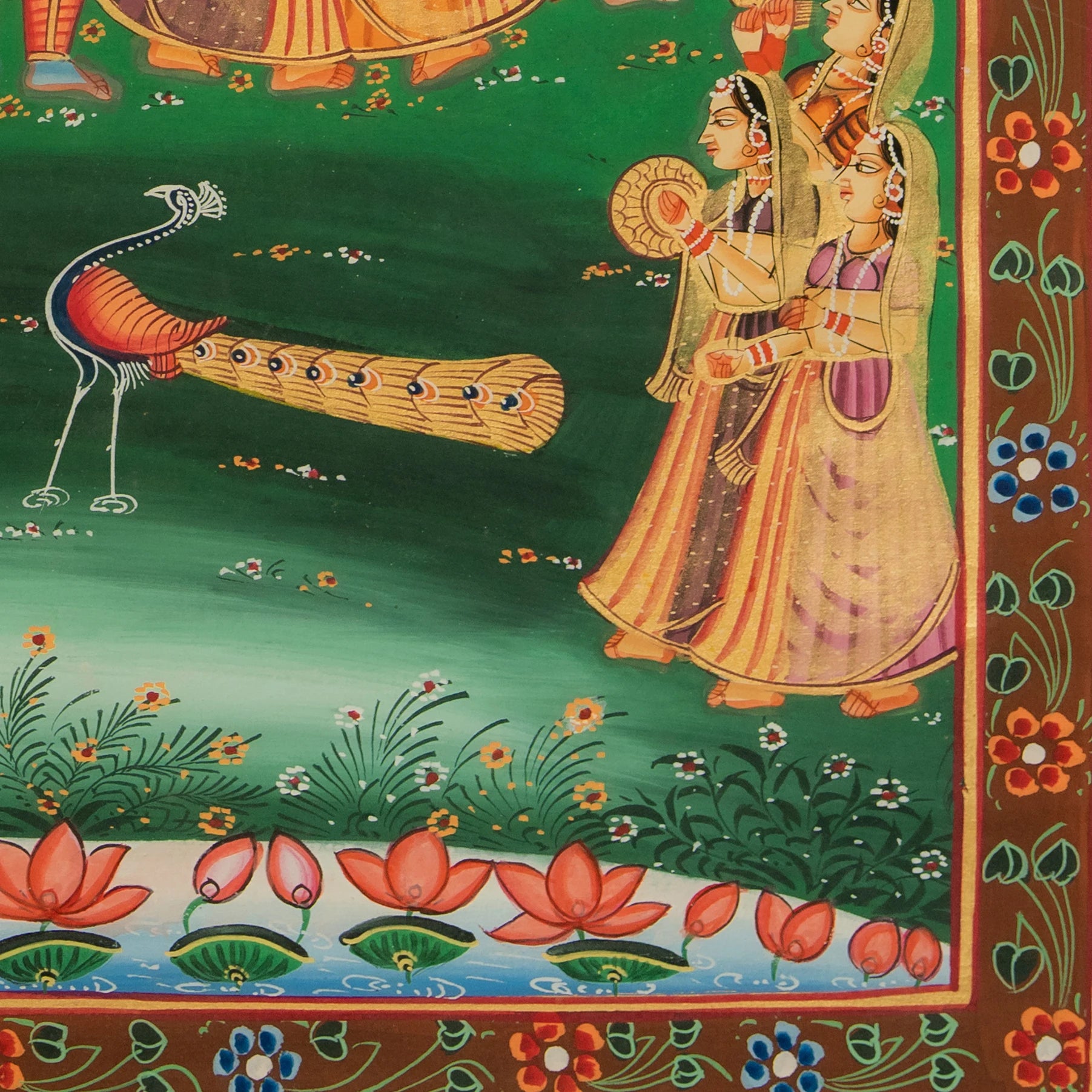 Maha Raasleela Pichwai Handmade Painting