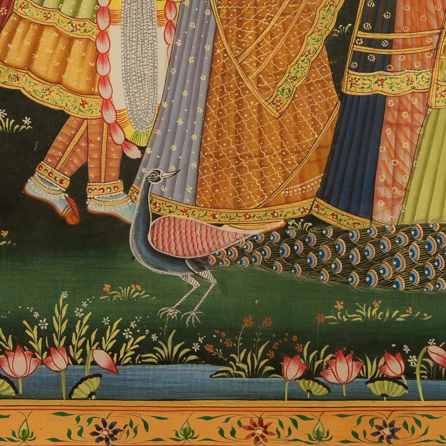 Radha Krishna Union Pichwai Handmade Painting