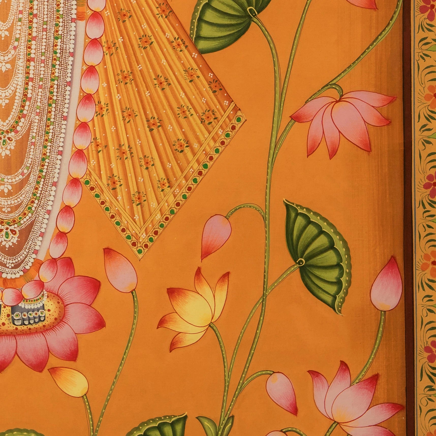 Shrinath ji Chappan Bhog Swaroop Pichwai Handmade Painting