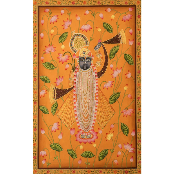 Shrinath ji Chappan Bhog Swaroop Pichwai Handmade Painting