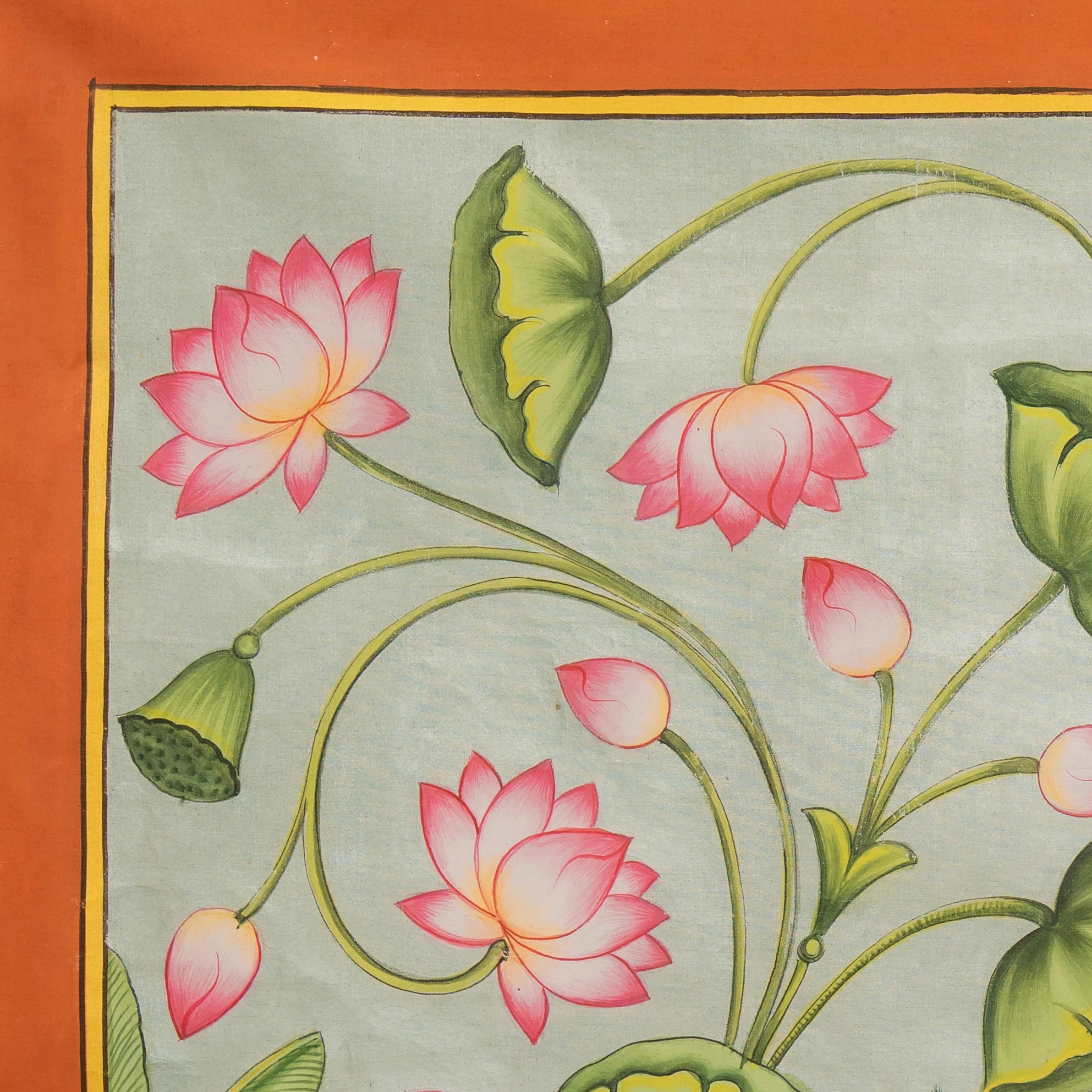 Shrinath ji Raj Bhog Swaroop Pichwai Handmade Painting (Copy)