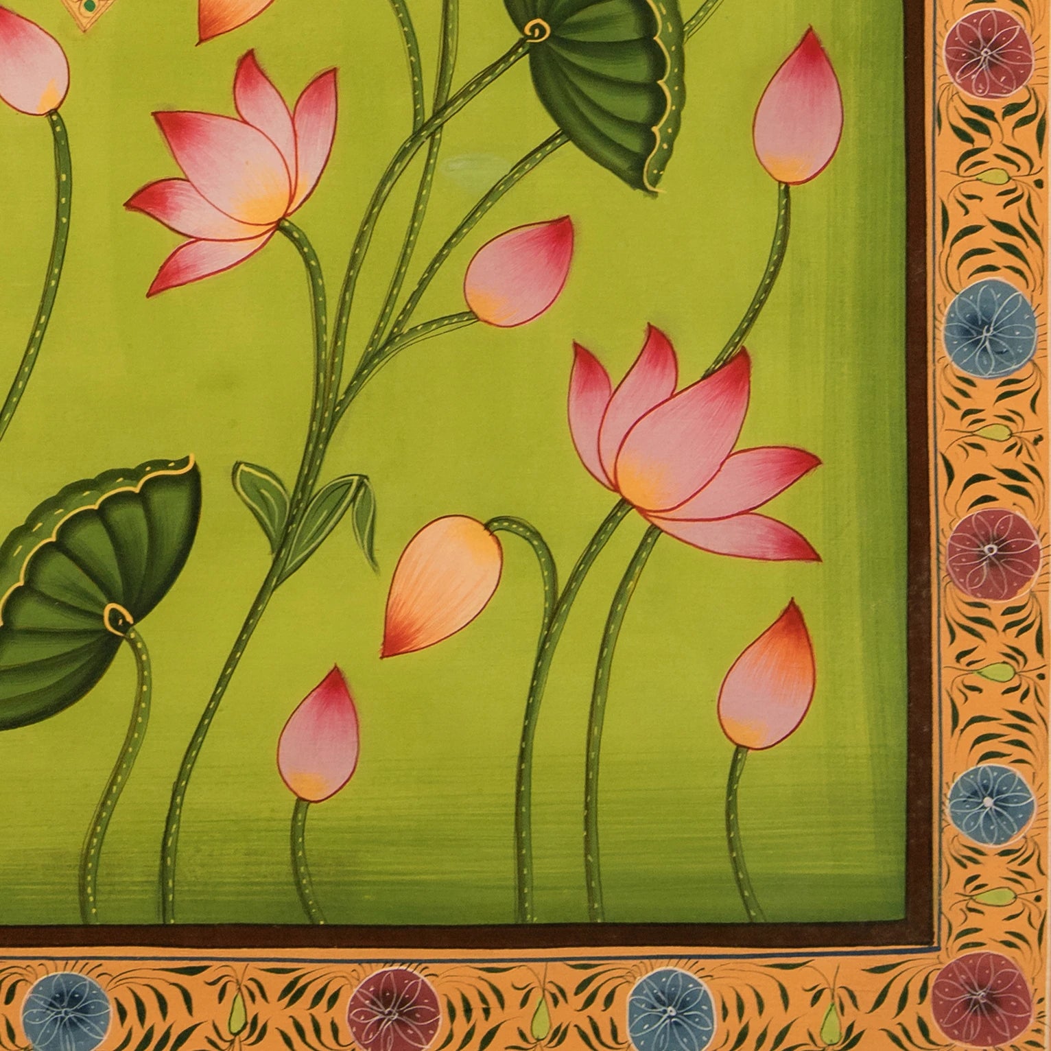 Shrinath ji Chappan Bhog Swaroop Pichwai Handmade Painting (2)