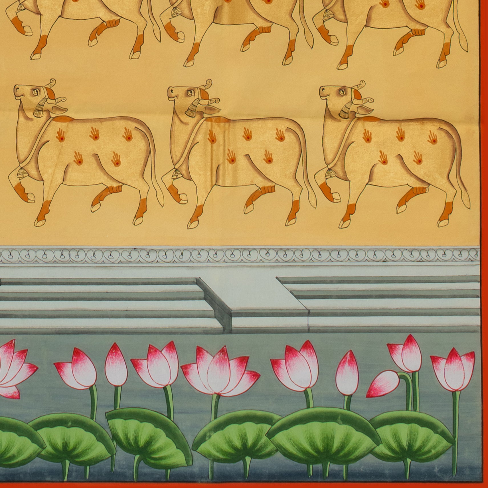 Shri Gokul Chandramaji Gawal Swaroop Handmade Painting For Home Wall Decor