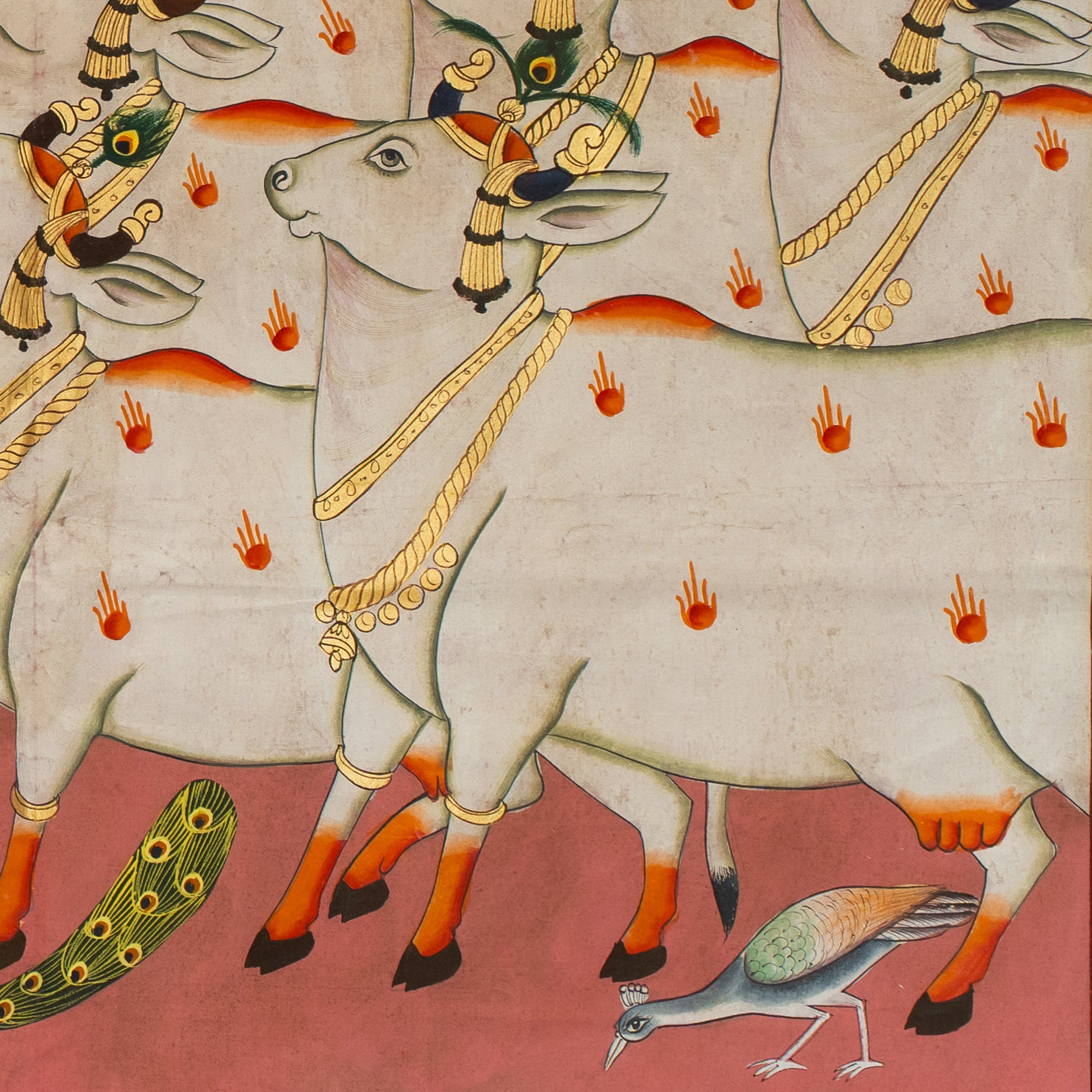 Gopashtami Handmade Painting For Home Wall Decor