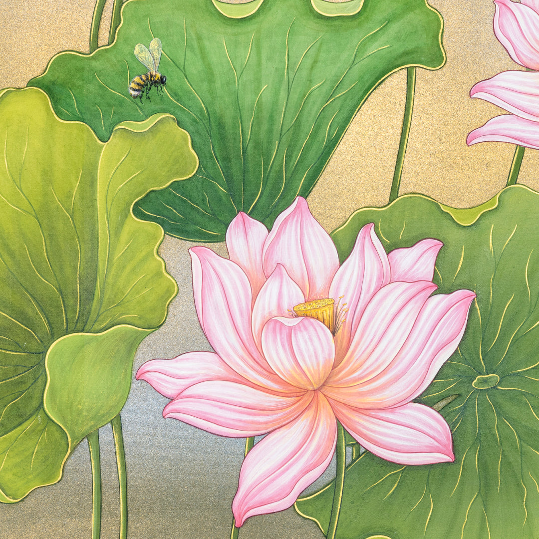 Limited Edition Lotus Artwork By Shammi Banu Sharma