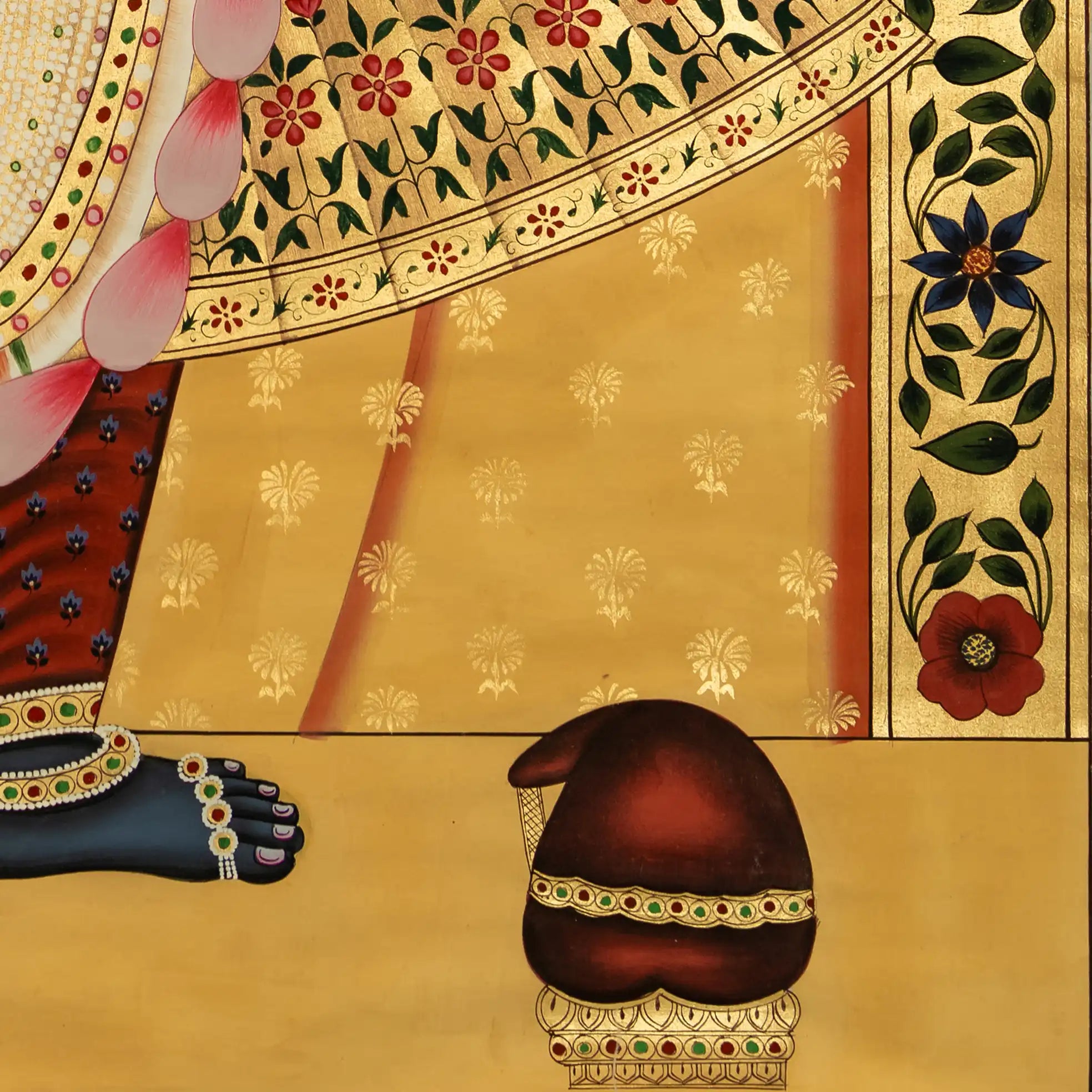 Shrinathji Rajbhog Swaroop Handmade Pichwai Painting