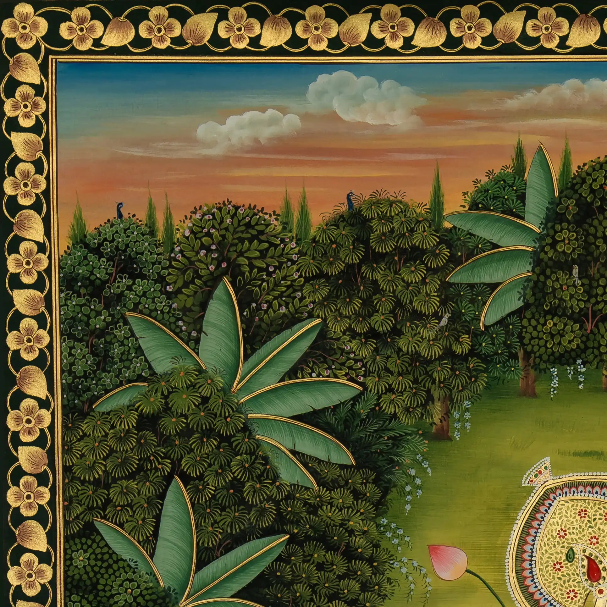 Exclusive Shrinathji Rajbhog Swaroop Handmade Pichwai Painting