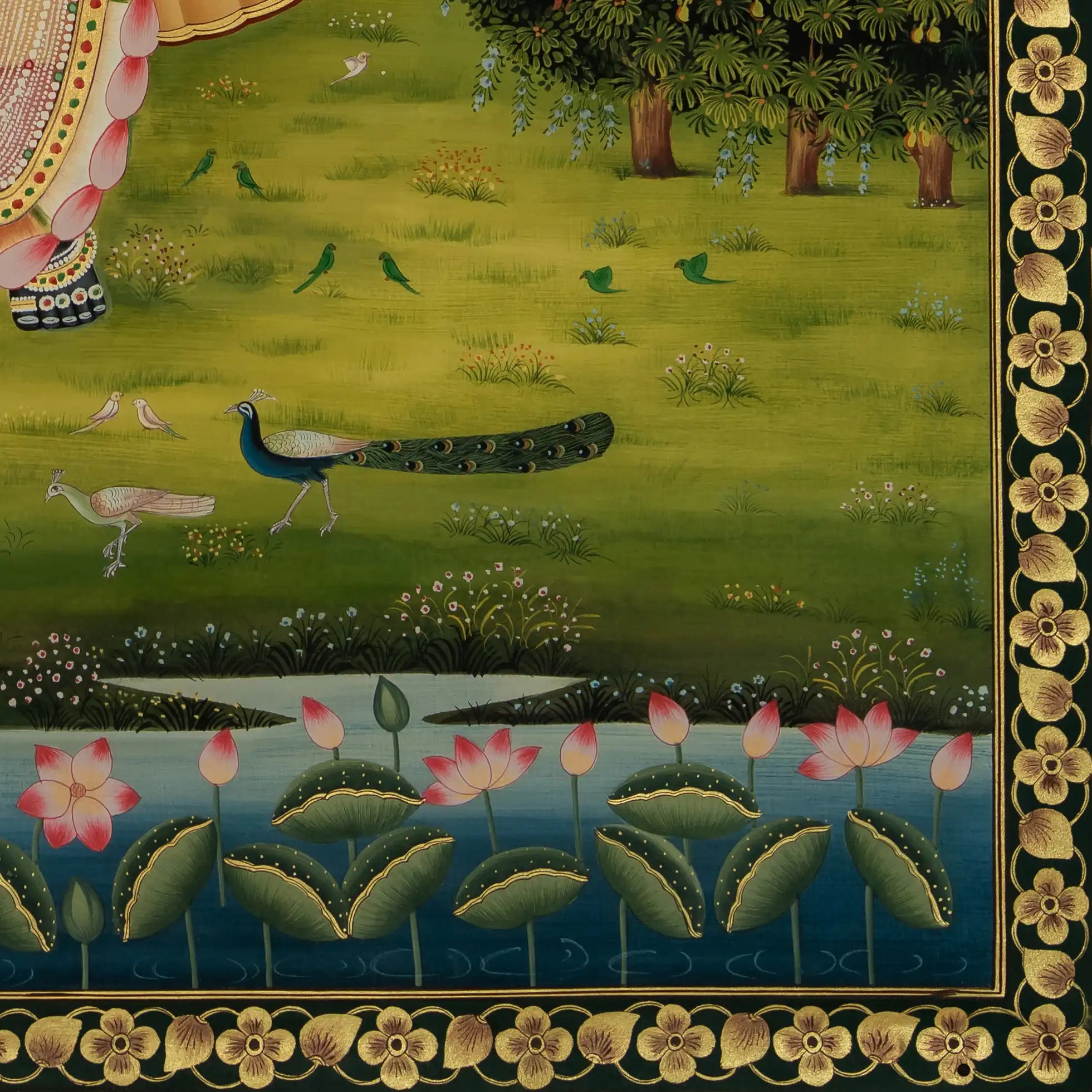 Exclusive Shrinathji Rajbhog Swaroop Handmade Pichwai Painting