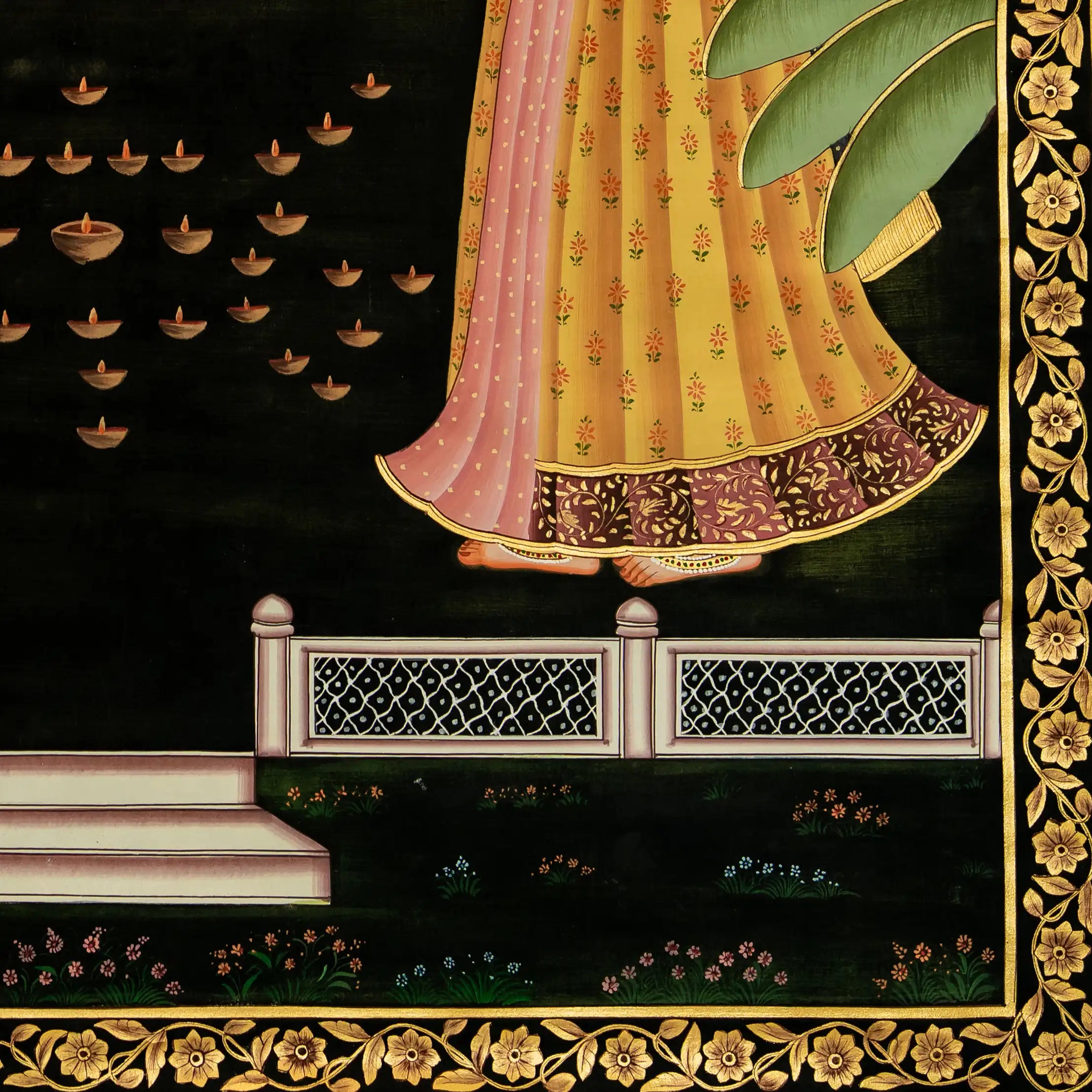 Shrinathji Rajbhog Swaroop Handmade Pichwai Painting