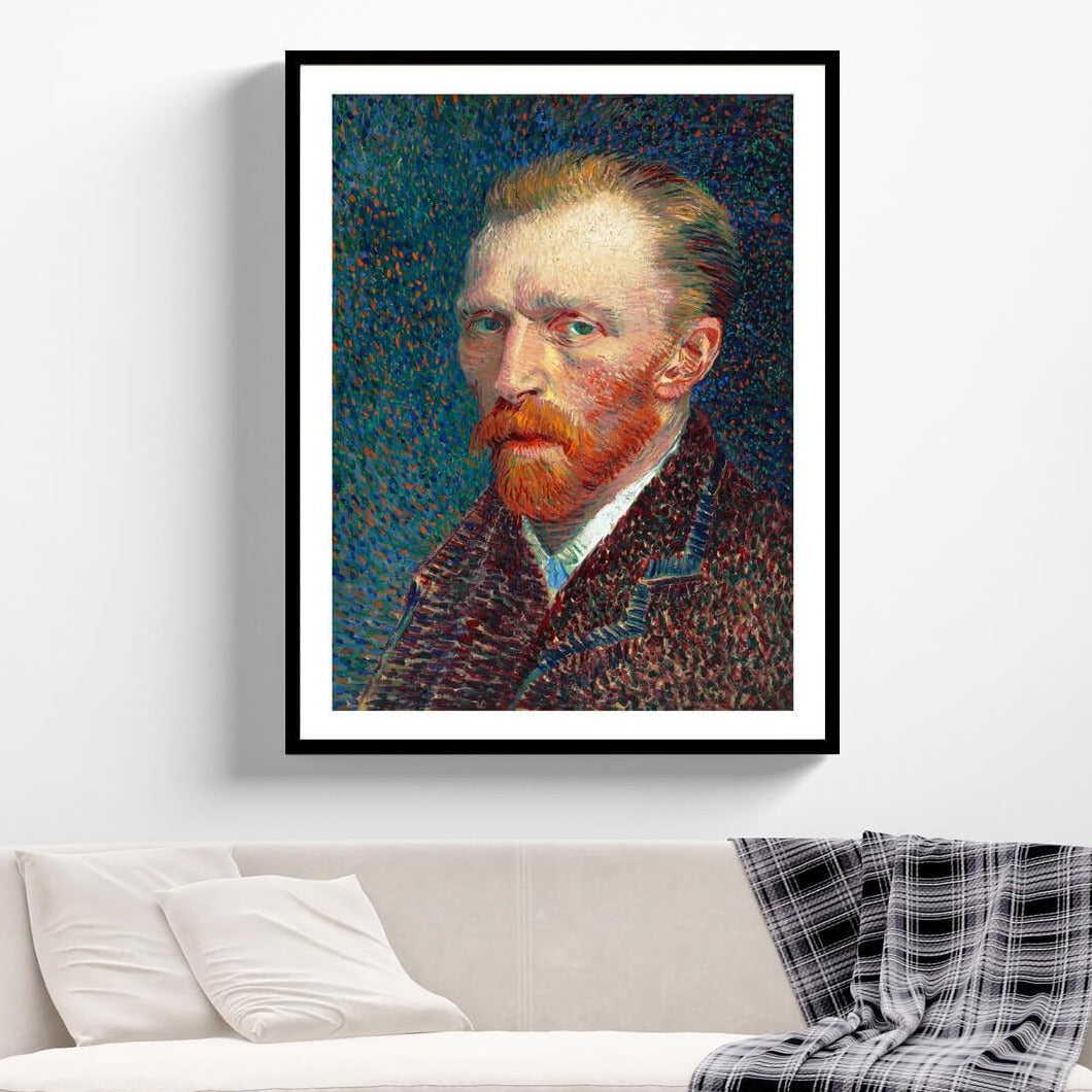 Vincent van Gogh's self-portrait Vincent Van Gogh Painting