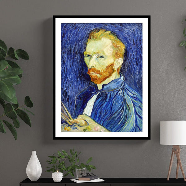 Self-portrait Vincent Van Gogh Painting