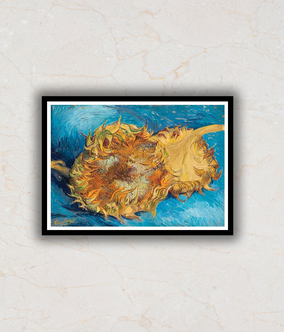 Sunflowers Vincent Van Gogh Painting