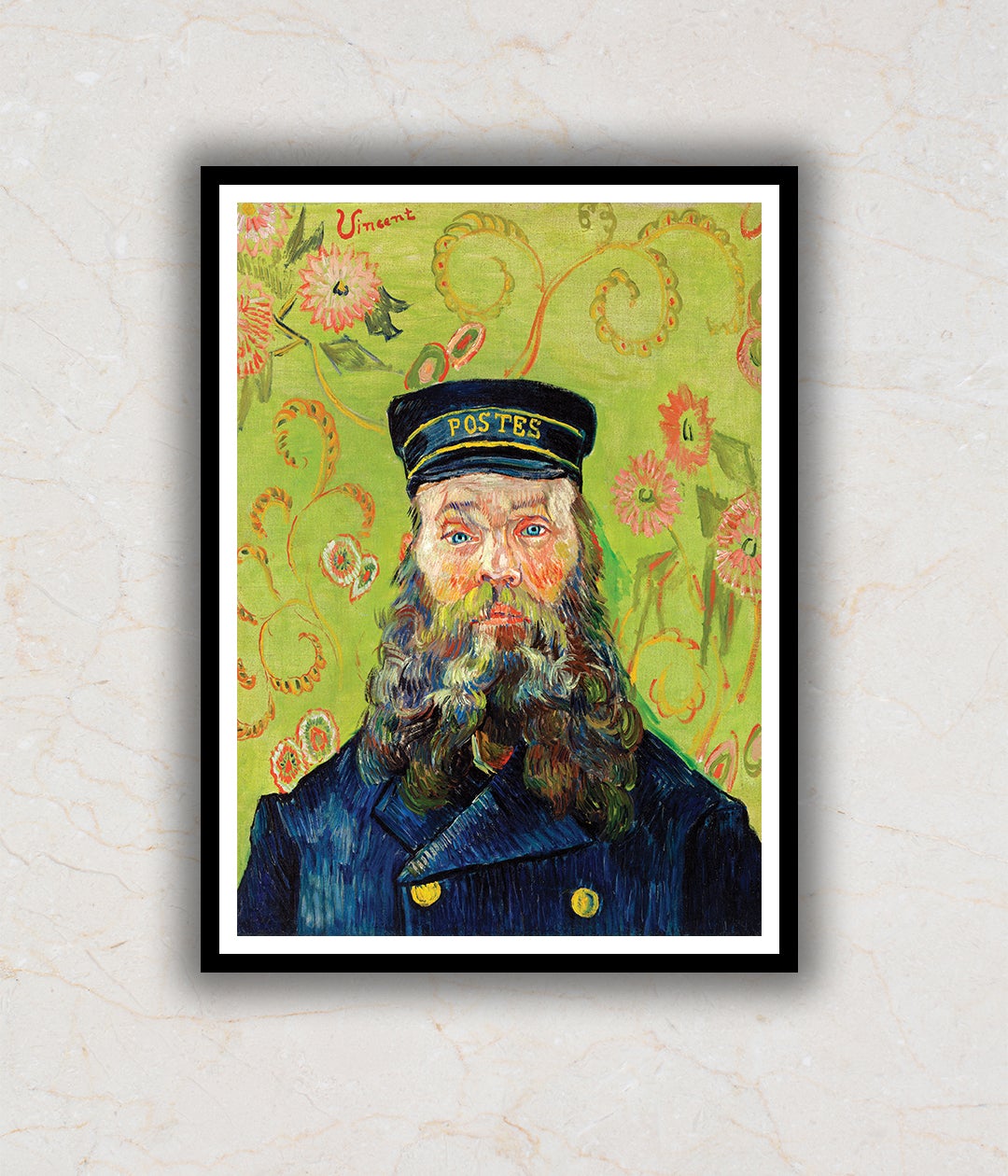 The Postman Vincent Van Gogh Painting