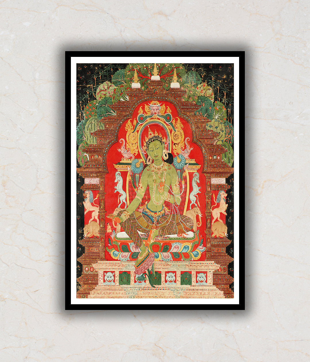 Shyama Tara Jetsun Dolma Buddhist Art