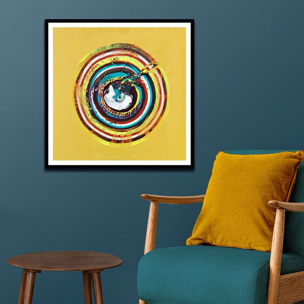 Routine Modern Abstract Painting Artwork For Home Wall Decor By Giorgio Storchi