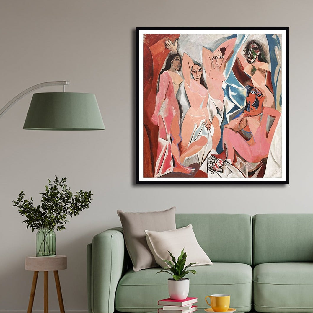 Les Demoiselles d'avignon Modern Abstract Painting Artwork For Home Wall DŽcor by Pablo Picasso