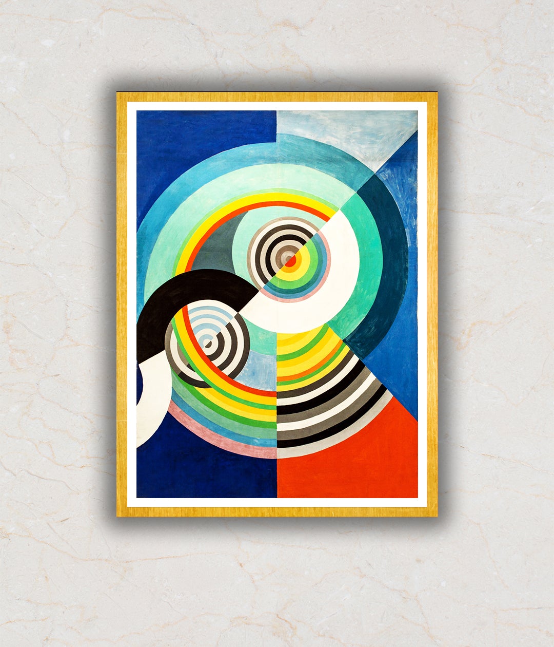 Rhythm Modern Abstract Painting Artwork For Home Wall DŽcor by Robert Delaunay 1