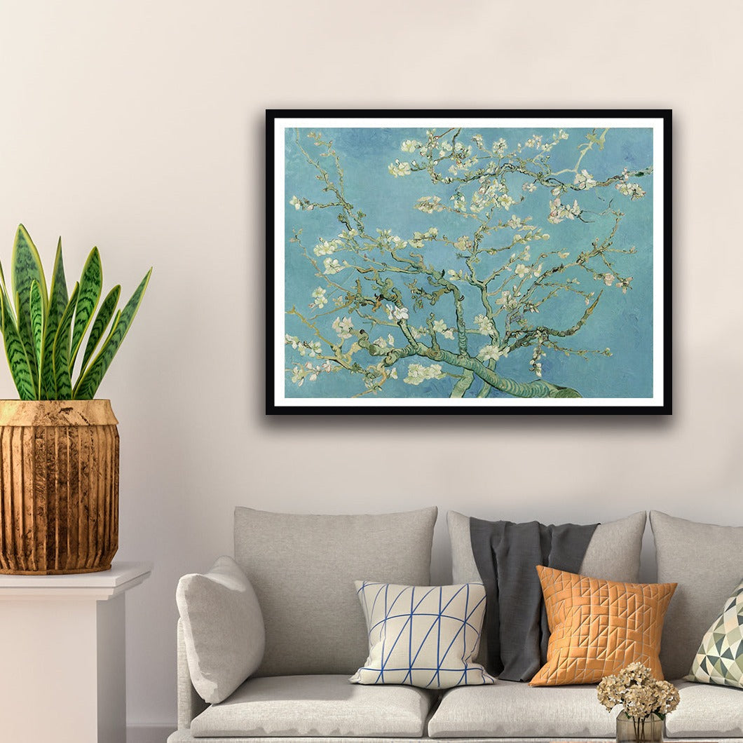 Almond Blossom Artwork Painting For Home Wall Art D�_cor By Vincent Van Gogh