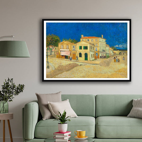 The Yellow House (1888) Artwork Painting For Home Wall Art D‰ۢÌÛ__cor By Vincent Van Gogh