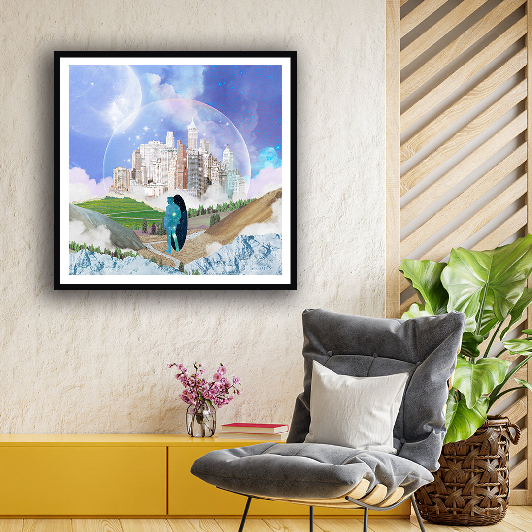 The Wonderland illustration Art painting For Home wall Decor