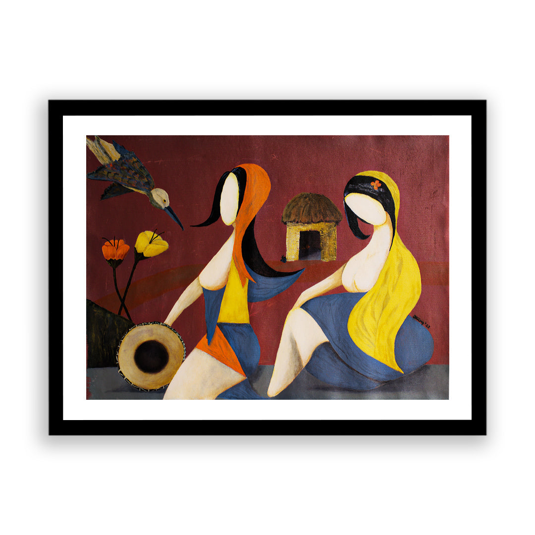Sojourn Artwork Painting by Anurag Anand For Home Wall Art