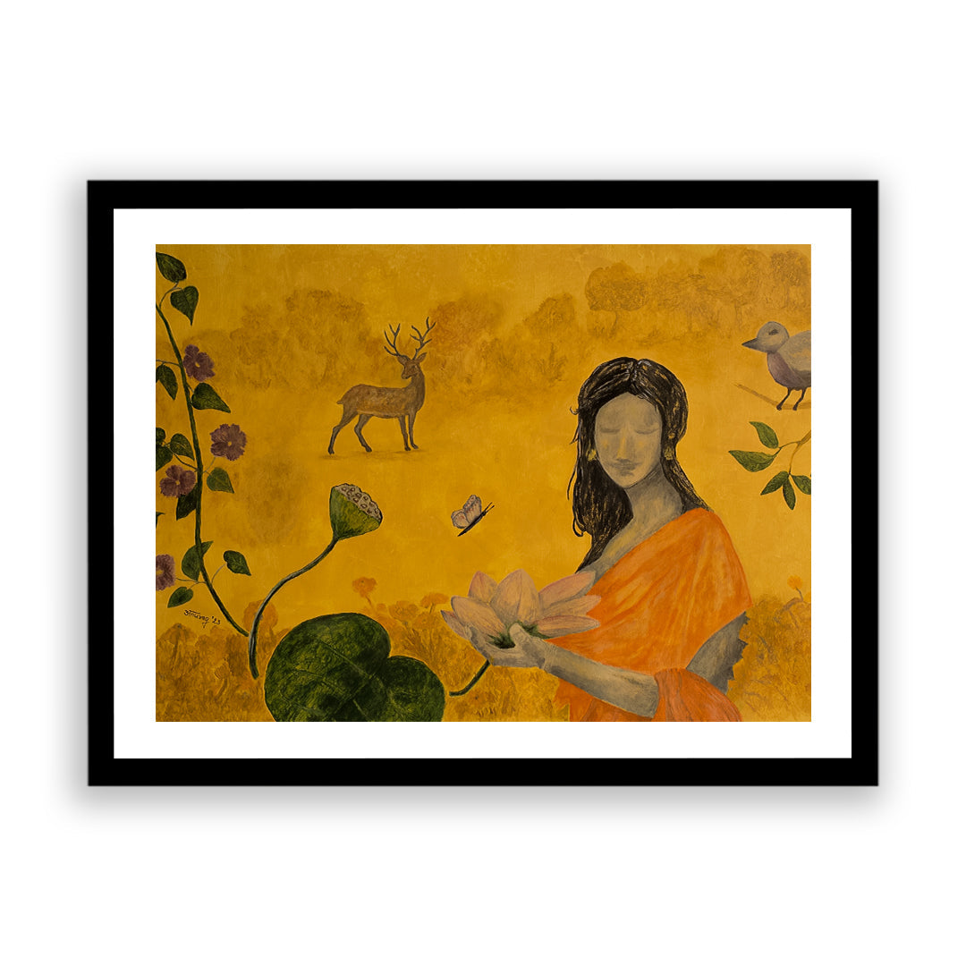 Enchantment Artwork Painting by Anurag Anand For Home Wall Art