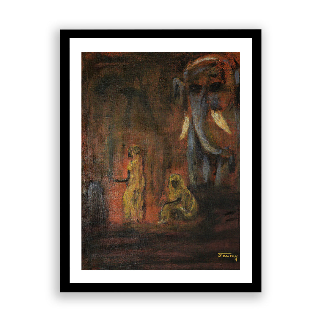 Faith Artwork Painting by Anurag Anand For Home Wall Art