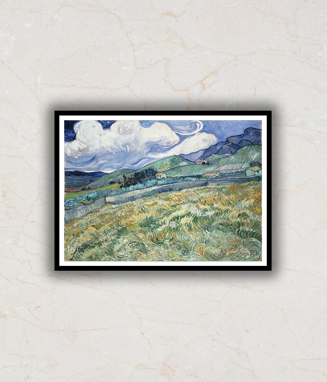 Landscape from Saint R•À__my Artwork Painting For Home Wall Art D•À__cor By Vincent Van Gogh