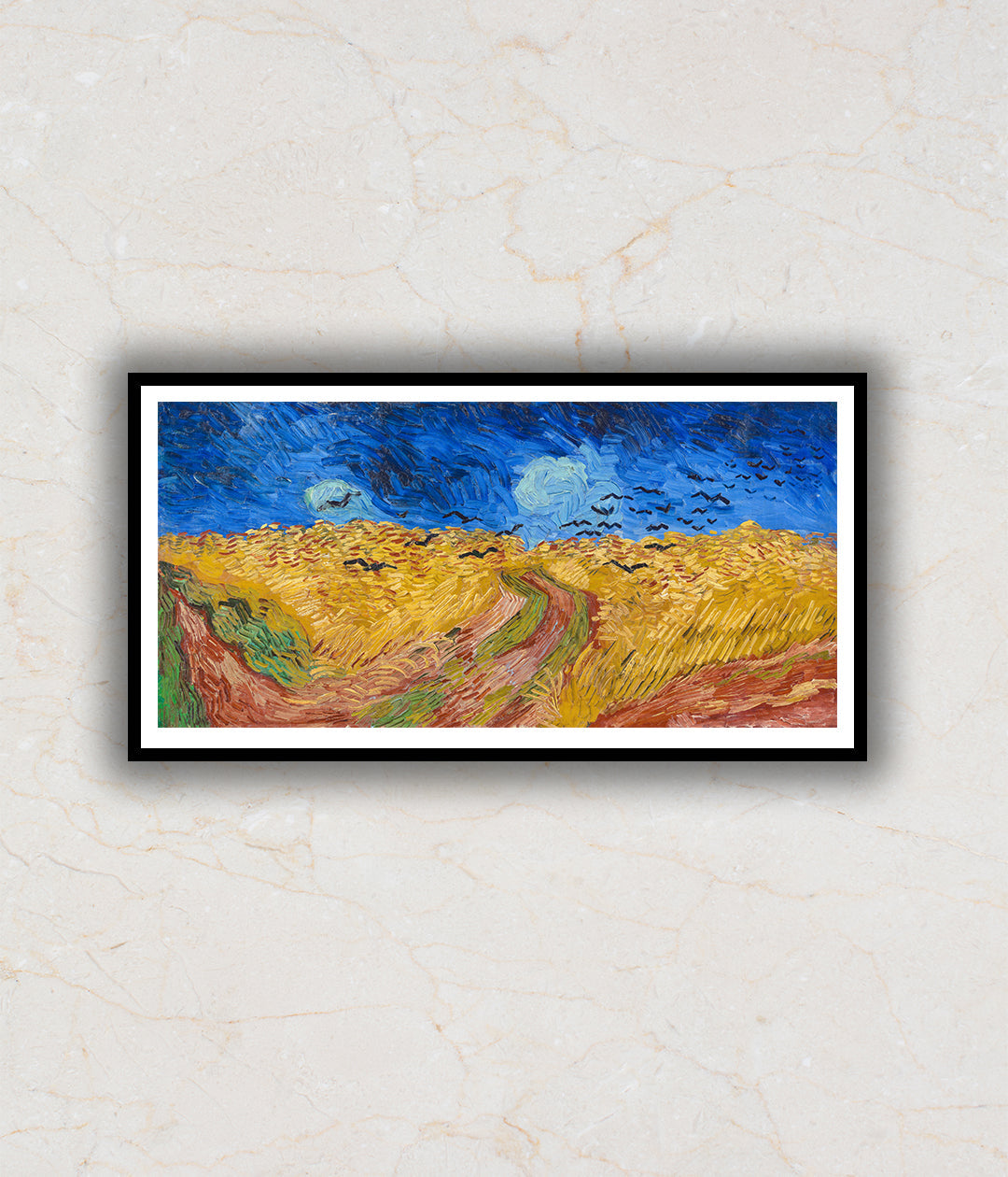 Wheatfield with Crows (1890) Artwork Painting For Home Wall Art D�_cor By Vincent Van Gogh
