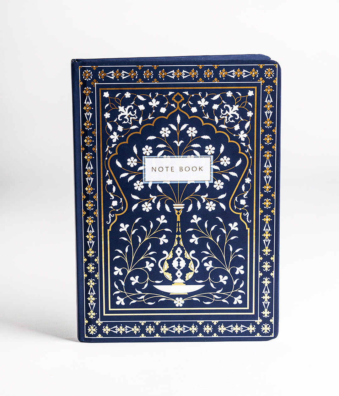 Indigo Empire Hardbound Notebook Journal Diary with Gold Foil Accents