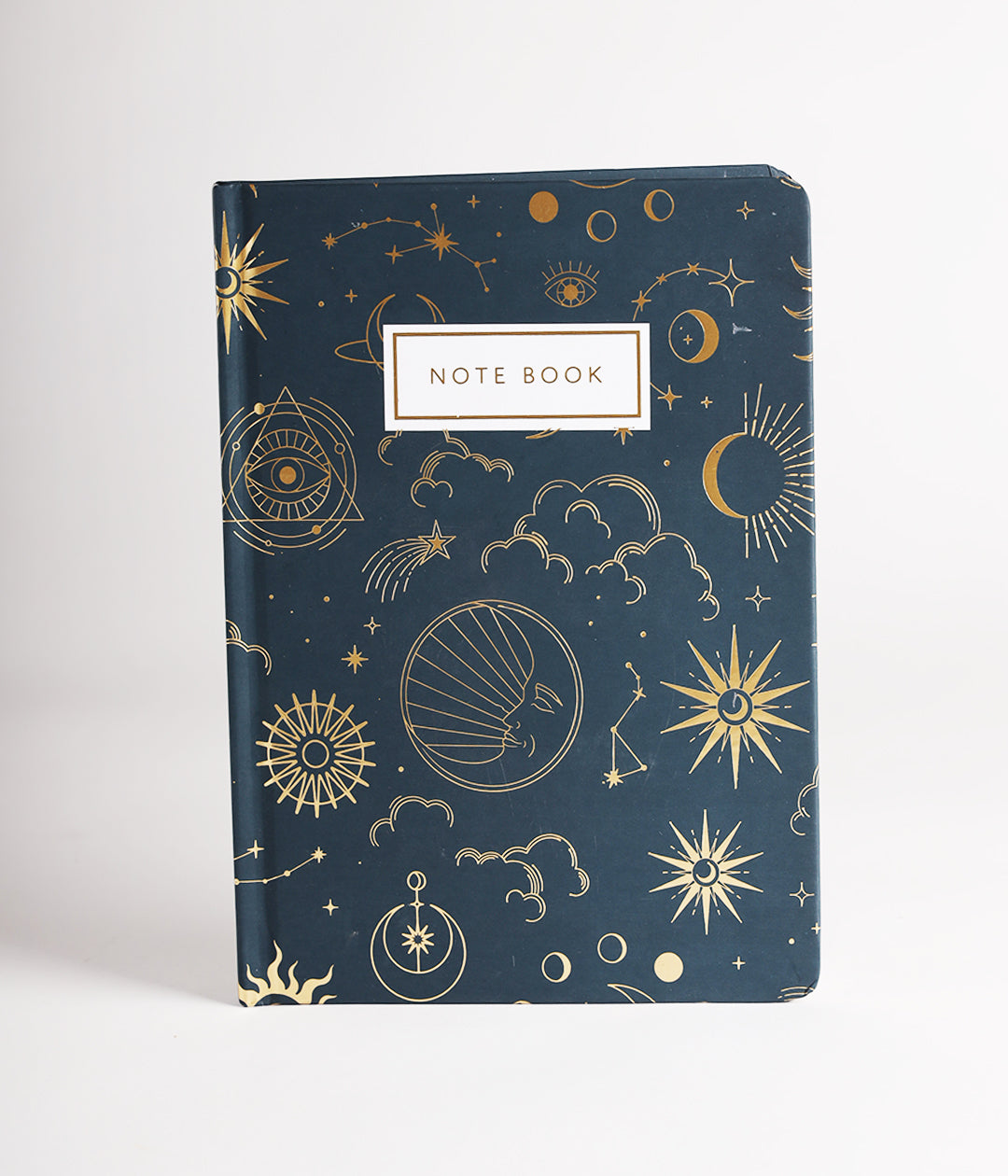 Celestial Dream Hardbound Notebook Journal Diary with Gold Foil Accents