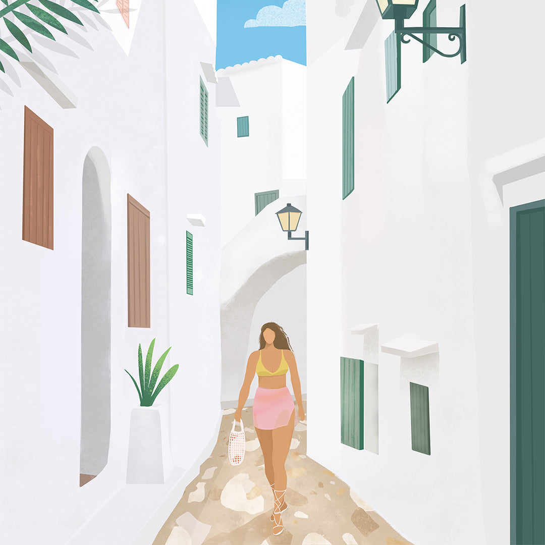 Menorca Painting Artwork For Home Wall Decor